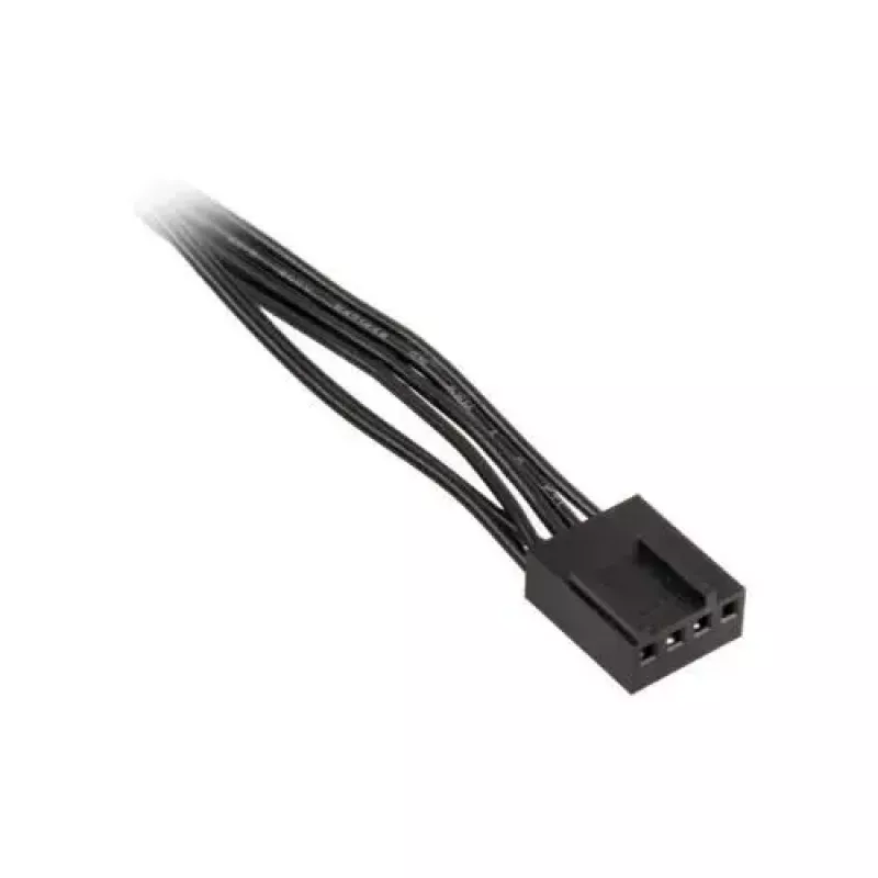 Kabelio prailgintuvas Kolink PGW-AC-KOL-113 — 4 kontaktų ventiliatoriaus jungtis, 350 mm, juoda