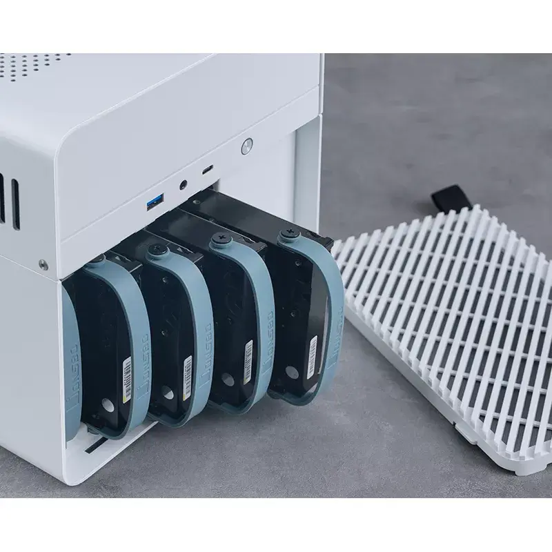 PC Case Jonsbo N2 Cube White SFX 120mm Fans 2.5 3.5 HDD