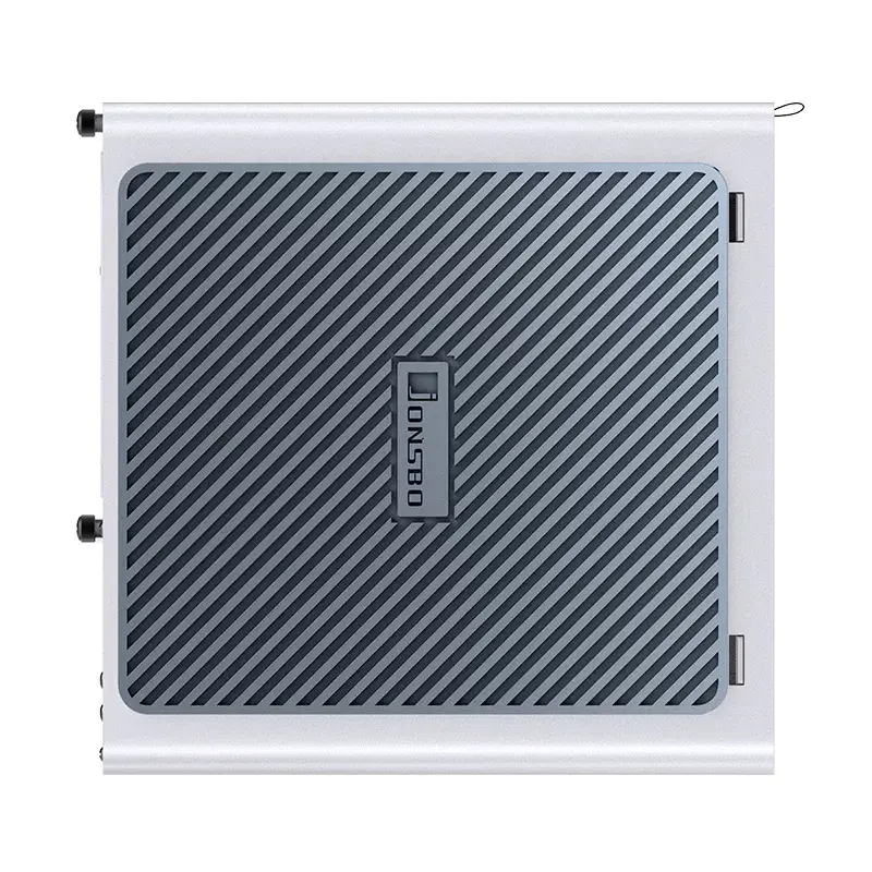 PC Case Jonsbo N2 Cube White SFX 120mm Fans 2.5 3.5 HDD