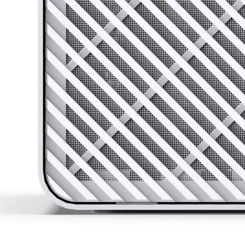 PC Case Jonsbo N2 Cube White SFX 120mm Fans 2.5 3.5 HDD