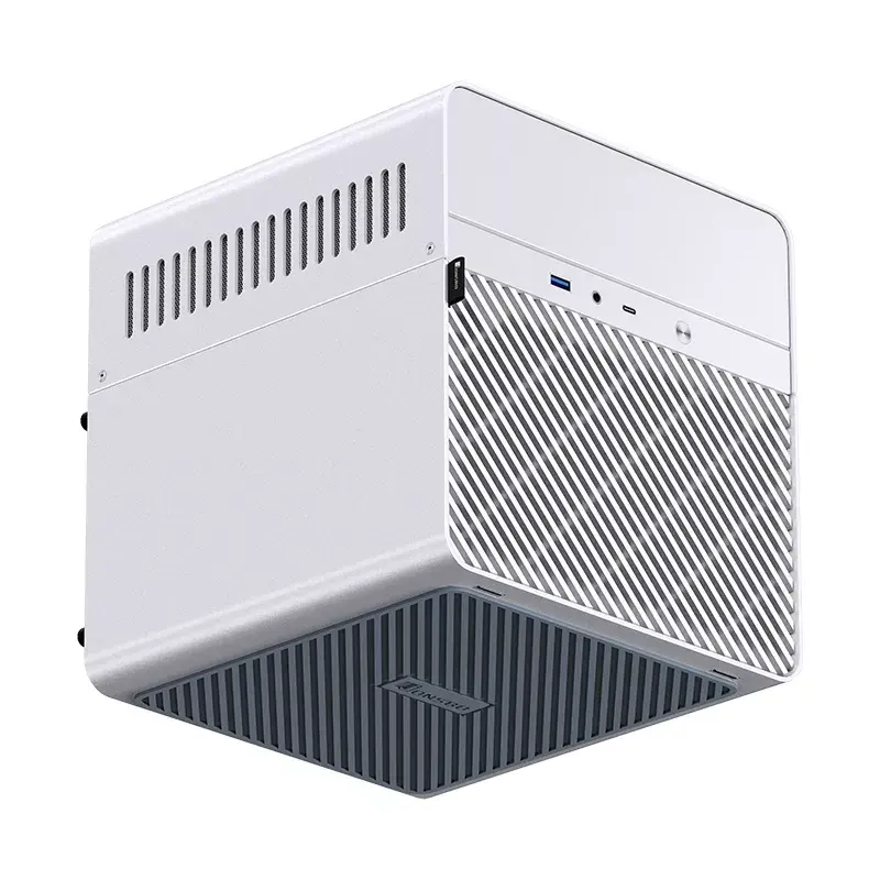 PC Case Jonsbo N2 Cube White SFX 120mm Fans 2.5 3.5 HDD