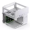 PC Case Jonsbo N2 Cube White SFX 120mm Fans 2.5 3.5 HDD