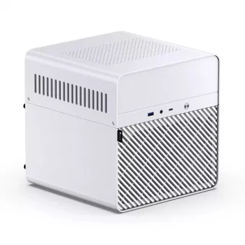 PC Case Jonsbo N2 Cube White SFX 120mm Fans 2.5 3.5 HDD