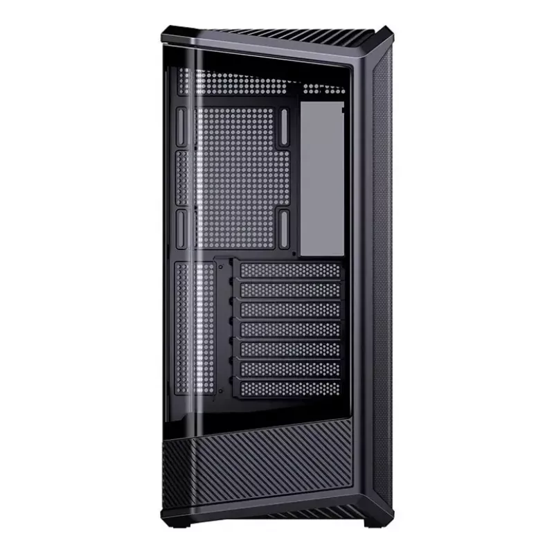 Kompiuterio korpusas Jonsbo D400 Midi Tower ATX grūdintas stiklas - juodas