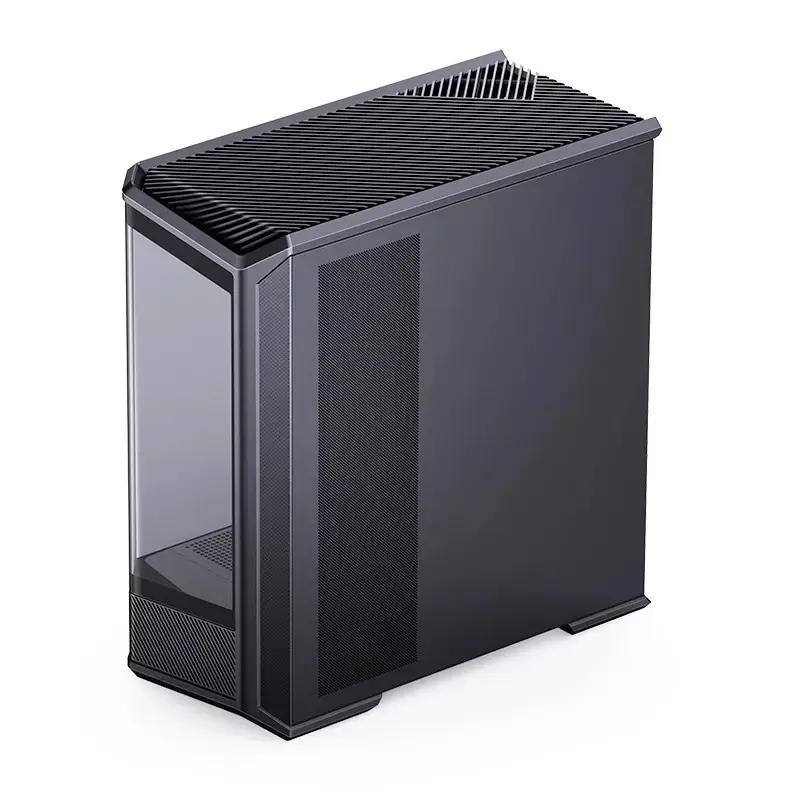 Kompiuterio korpusas Jonsbo D400 Midi Tower ATX grūdintas stiklas - juodas
