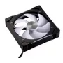 Korpuso ventiliatorius PHANTEKS PH-F140D30 140 mm, 2 greičiai, 250–1800 RPM, 71.76 CFM, dvigubas rutulinis guolis, 12 V, juodas (3 vnt.)