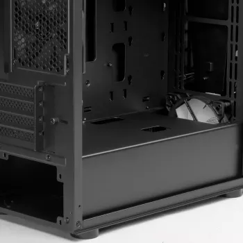 PC korpusas Sidabrinėstone FARA V1M PRO Tower Juoda
