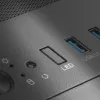 PC korpusas Sidabrinėstone FARA V1M PRO Tower Juoda