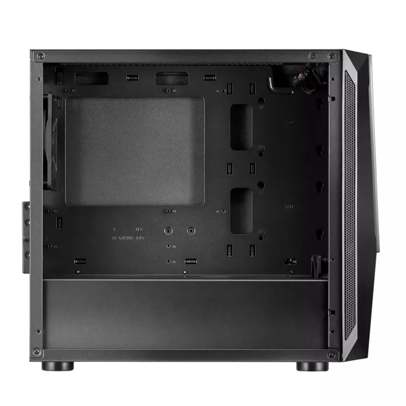 PC korpusas Sidabrinėstone FARA V1M PRO Tower Juoda