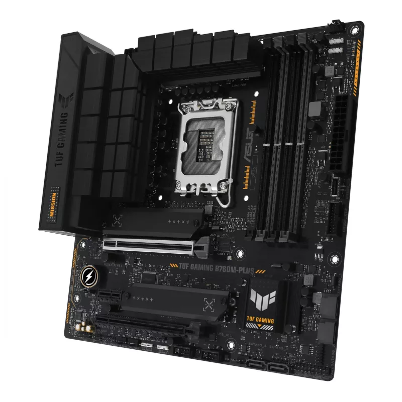 Motininė plokštė ASUS TUF GAMING B760M-PLUS Intel B760 LGA 1700 micro ATX