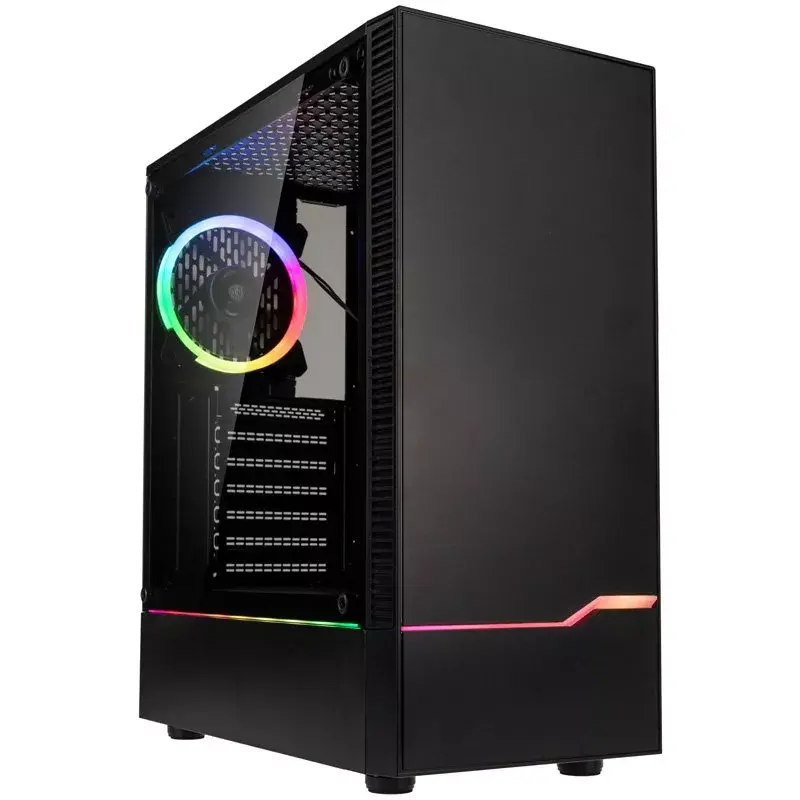 PC korpusas Kolink Inspire K9 ARGB Midi Tower juodas