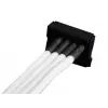 Kabelis Sidabrinėstone SST-PP07-BTSW 0,3 m Molex 4p į 4xSATA