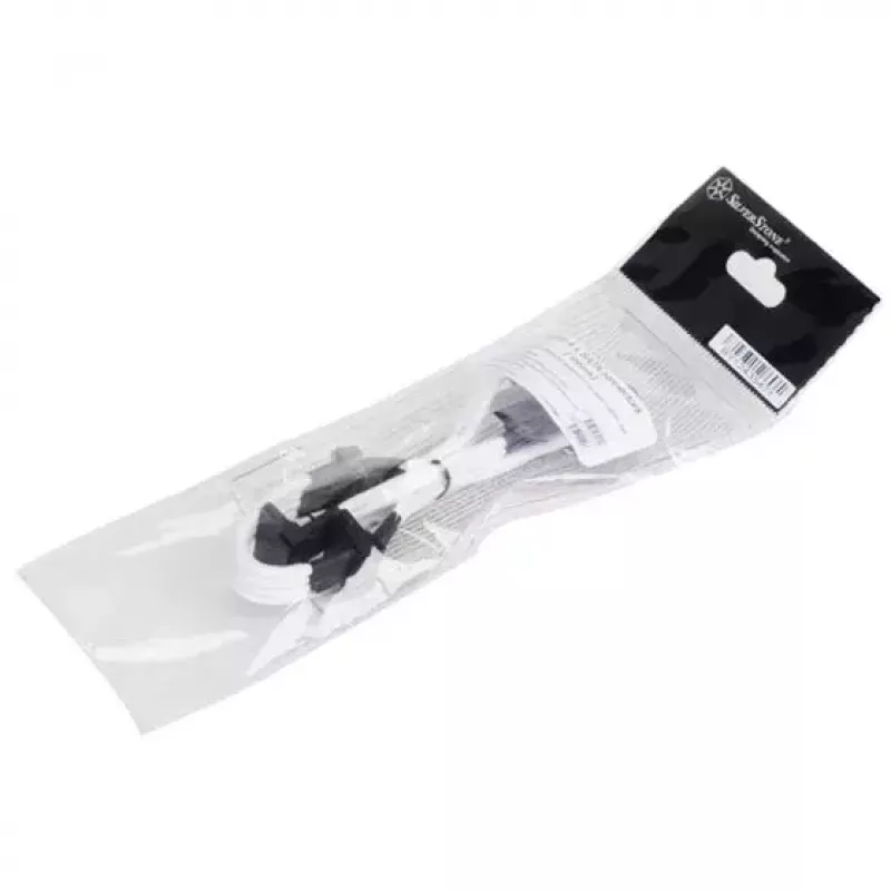 Kabelis Sidabrinėstone SST-PP07-BTSW 0,3 m Molex 4p į 4xSATA