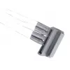 Kabelis Sidabrinėstone SST-PP07-BTSW 0,3 m Molex 4p į 4xSATA