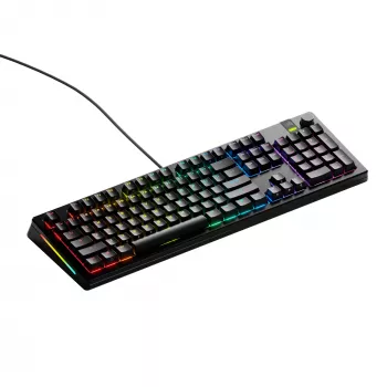 Mechaninė žaidimų klaviatūra GLORIOUS GMMK 3 PRO 100% iš anksto surinkta laidinė USB juoda US QWERTY RGB