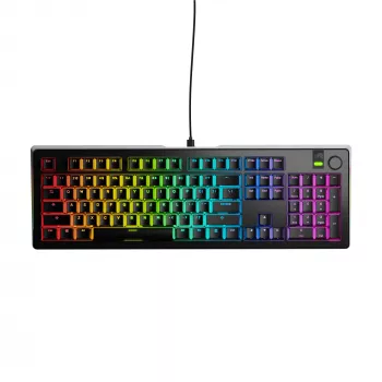 Mechaninė žaidimų klaviatūra GLORIOUS GMMK 3 PRO 100% iš anksto surinkta laidinė USB juoda US QWERTY RGB