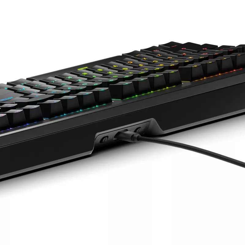 Mechaninė žaidimų klaviatūra GLORIOUS GMMK 3 PRO 100% iš anksto surinkta laidinė USB juoda US QWERTY RGB