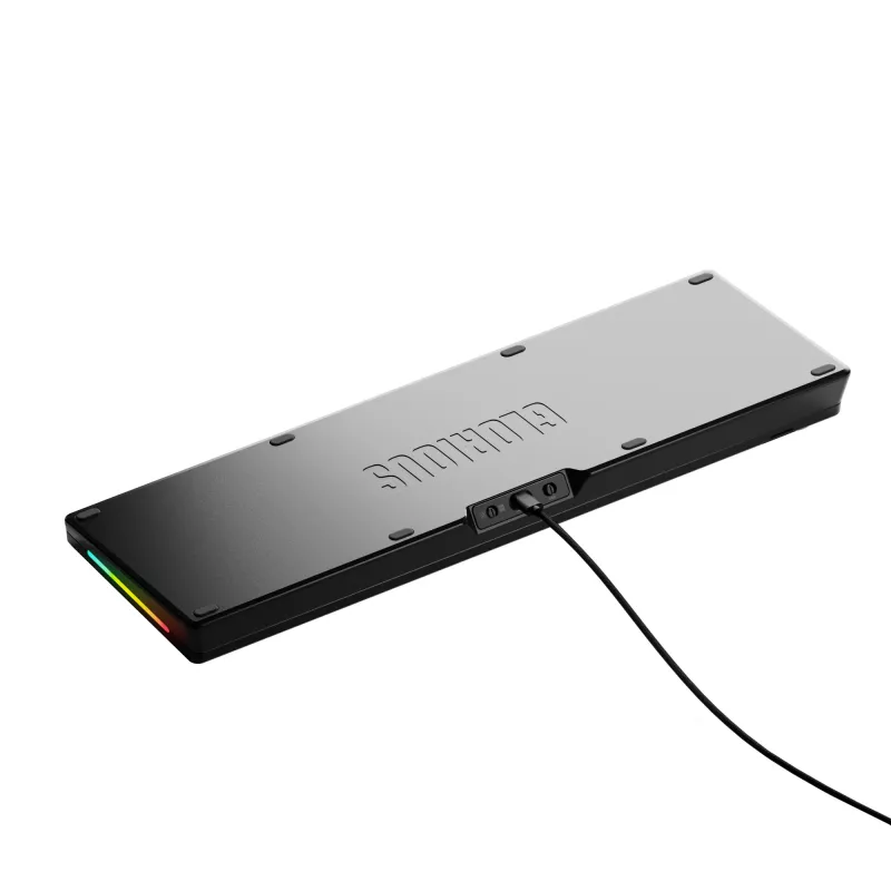 Mechaninė žaidimų klaviatūra GLORIOUS GMMK 3 PRO 100% iš anksto surinkta laidinė USB juoda US QWERTY RGB