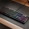 Mechaninė žaidimų klaviatūra GLORIOUS GMMK 3 PRO 100% iš anksto surinkta laidinė USB juoda US QWERTY RGB