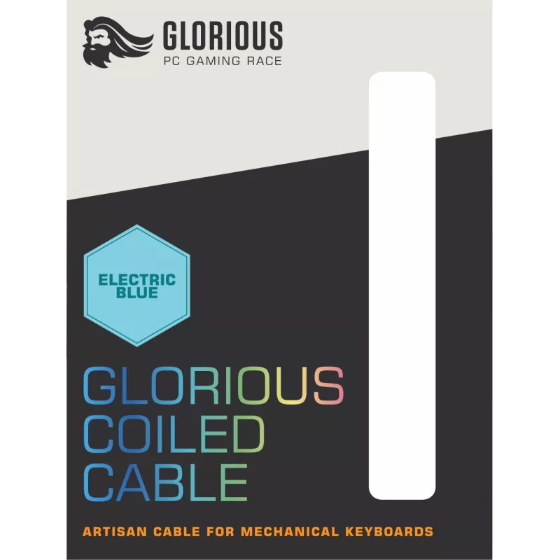 Glorious Gaming Coiled Blue 1.37 m