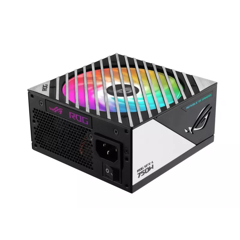 ASUS ROG Loki SFX-L 750W Platinum maitinimo blokas 20+4 pin ATX juoda, sidabrinė