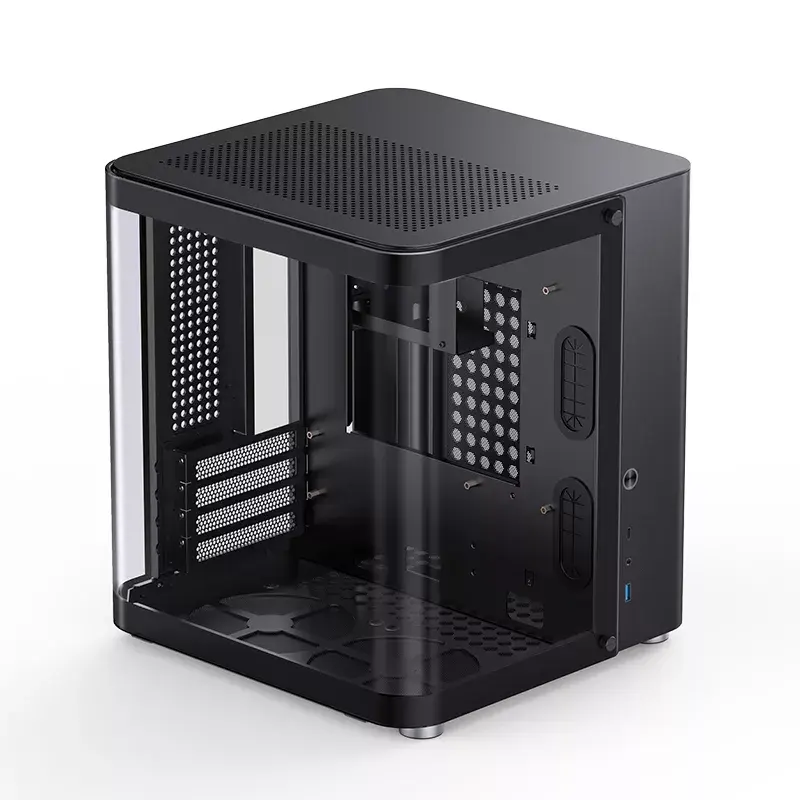 PC Case Jonsbo TK-1 2.0 Mini Tower Juoda