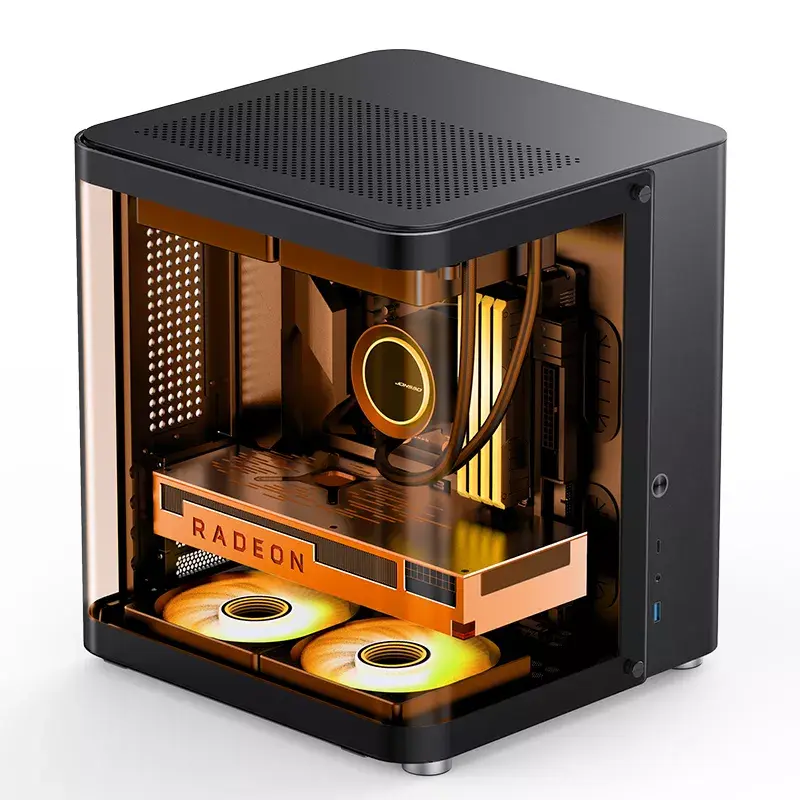 PC Case Jonsbo TK-1 2.0 Mini Tower Juoda