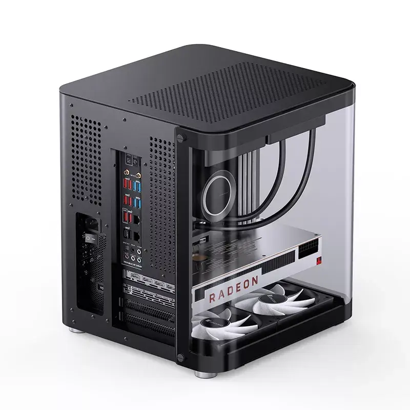 PC Case Jonsbo TK-1 2.0 Mini Tower Juoda