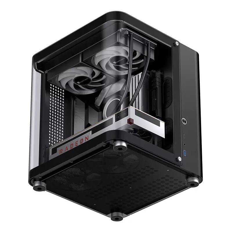 PC Case Jonsbo TK-1 2.0 Mini Tower Juoda