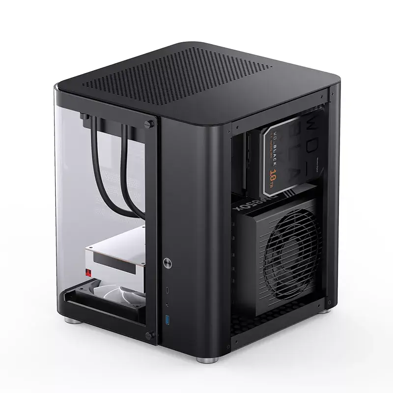 PC Case Jonsbo TK-1 2.0 Mini Tower Juoda