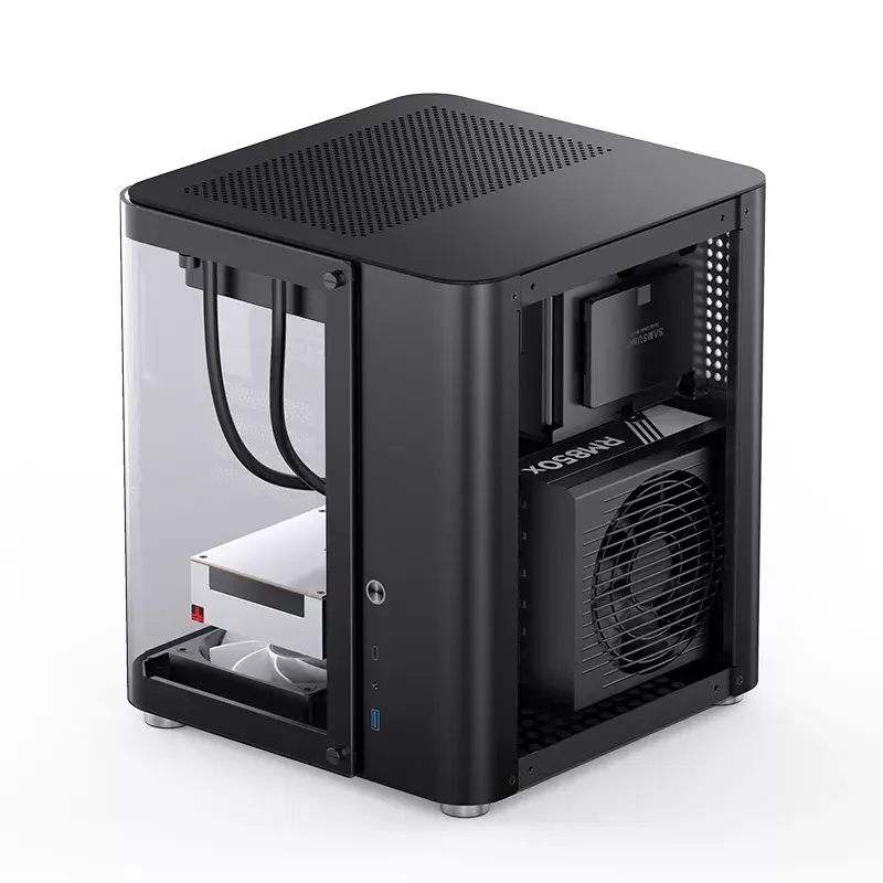 PC Case Jonsbo TK-1 2.0 Mini Tower Juoda