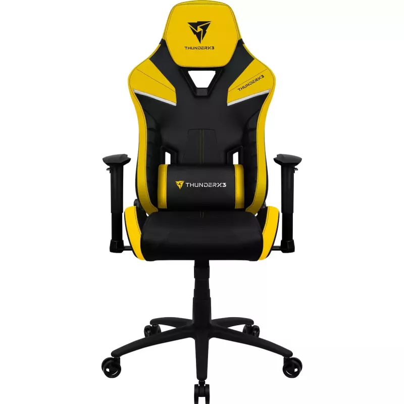 Universali žaidimų kėdė ThunderX3 TC5 Air Tech Paminkštinta sėdynė Juoda Geltona