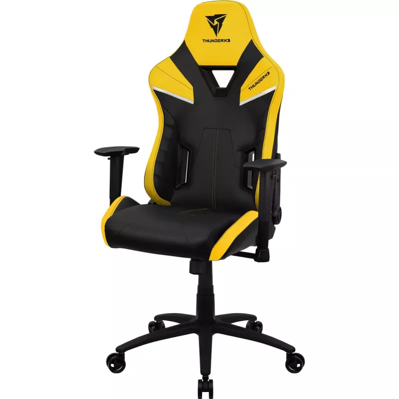 Universali žaidimų kėdė ThunderX3 TC5 Air Tech Paminkštinta sėdynė Juoda Geltona