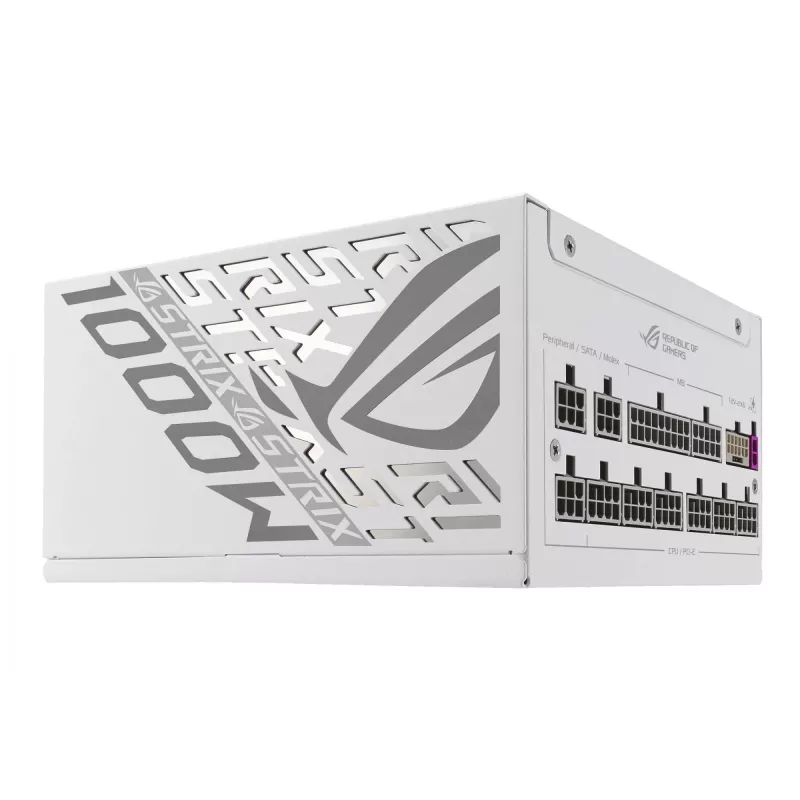 ASUS ROG -STRIX-1000P-GAMING-WHITE maitinimo blokas 1000 W 20+4 kontaktų ATX ATX