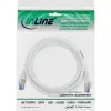 InLine komutacinis kabelis S/FTP PiMF Cat.6A halogen free 500MHz white 1.5m
