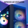PC Case Aerocool Beam-G-BK-V1 Mini Tower Juoda
