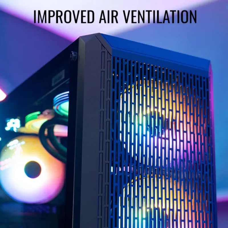 PC Case Aerocool Beam-G-BK-V1 Mini Tower Juoda