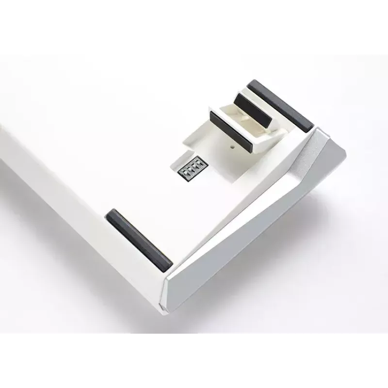 Ducky One 3 Mini Pure White klaviatūra, žaidimams, USB, vokiška, mechaninė, 61 klavišas