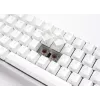 Ducky One 3 Mini Pure White klaviatūra, žaidimams, USB, vokiška, mechaninė, 61 klavišas