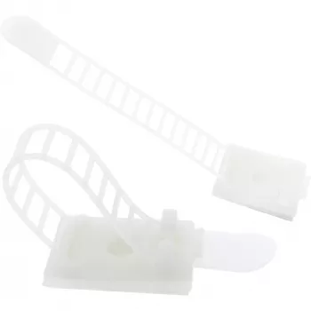 Adjustable kabelis Clamp InLine 64mm nature 10pcs