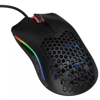 Glorious Gaming Glorious Model O- pelė standartinė (juoda), dešinei rankai, optinė, USB Type-A, 3200 DPI, juoda