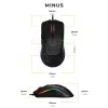 Glorious Gaming Glorious Model O- pelė standartinė (juoda), dešinei rankai, optinė, USB Type-A, 3200 DPI, juoda