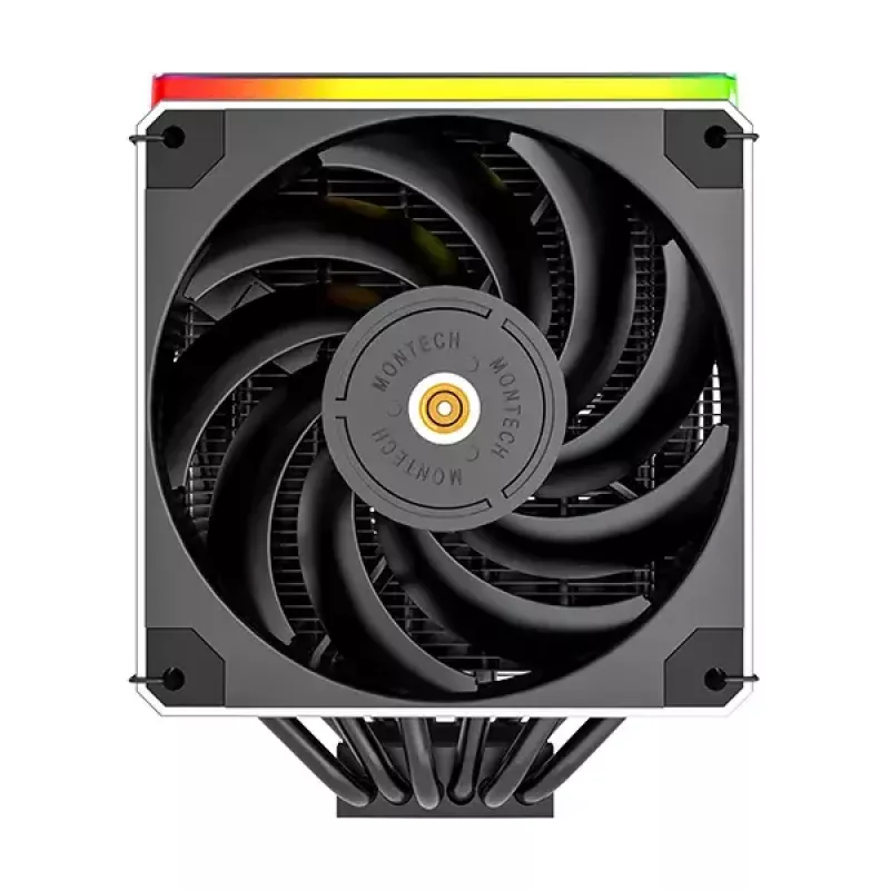 Aušintuvas Montech Metal DT24 Premium 12 cm 800-1950 RPM juodas