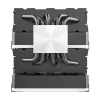 Aušintuvas Montech Metal DT24 Premium 12 cm 800-1950 RPM juodas