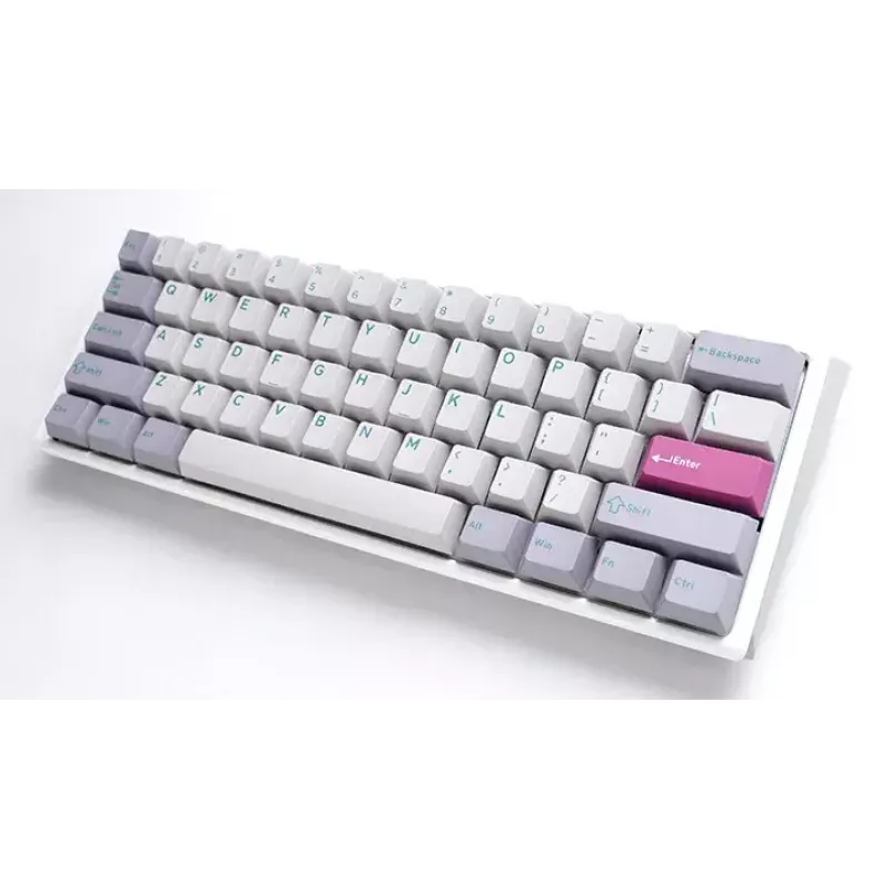 Ducky One 3 Mini klaviatūra žaidimams USB pilka mechaninė RGB