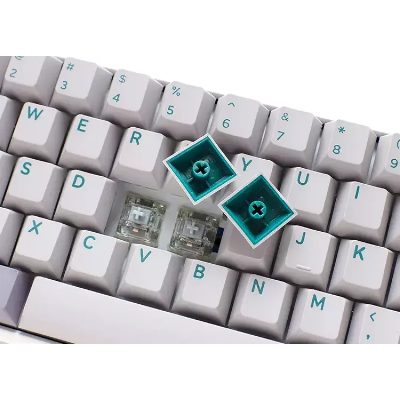 Ducky One 3 Mini klaviatūra žaidimams USB pilka mechaninė RGB