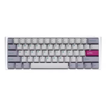 Ducky One 3 Mini klaviatūra žaidimams USB pilka mechaninė RGB