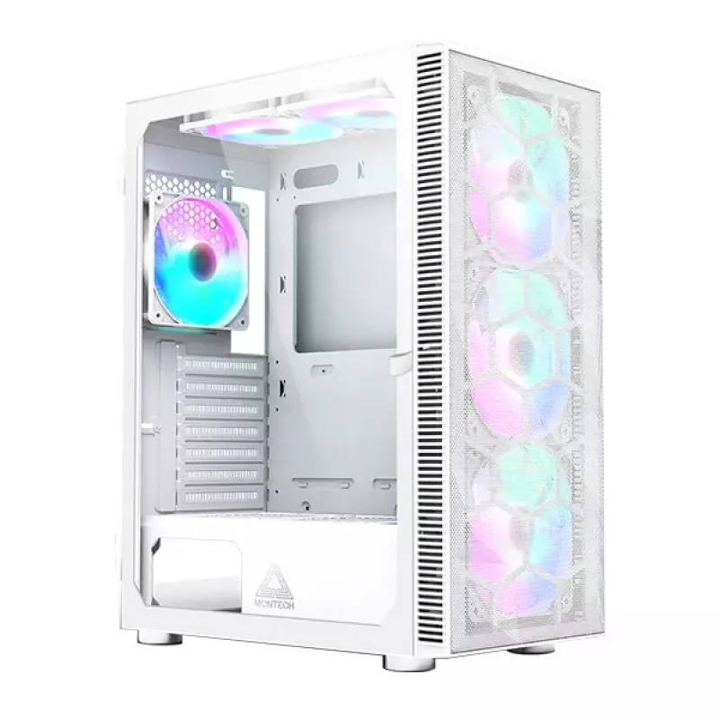 PC Case Montech X3 MESH Midi Tower White