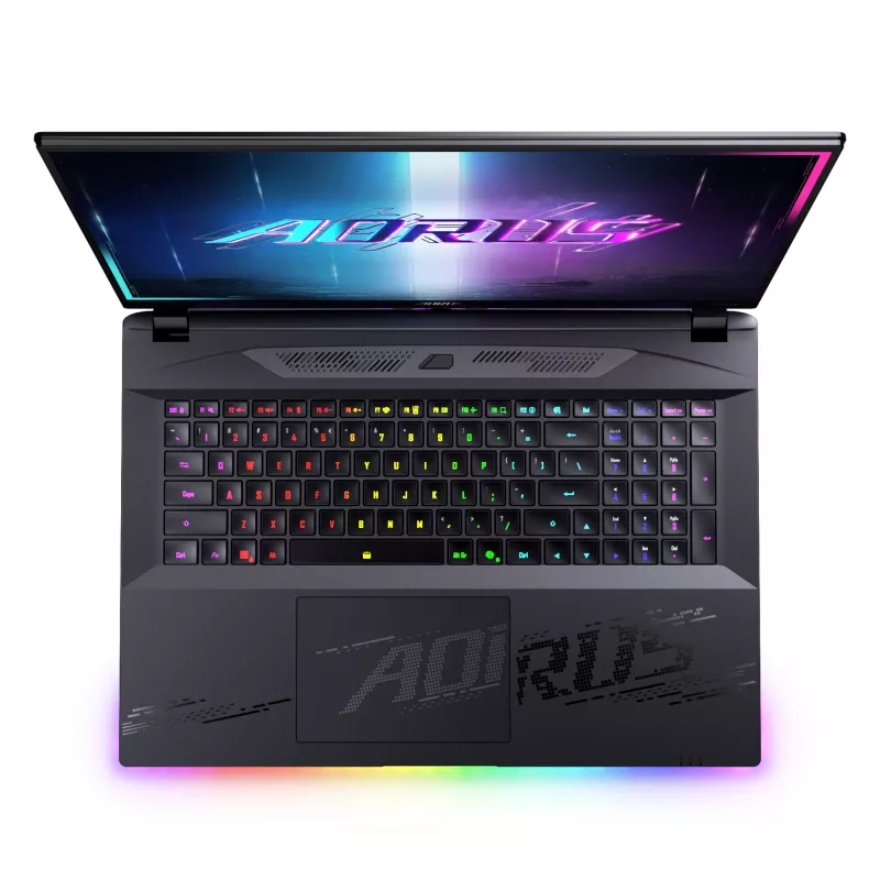 GIGABYTE AORUS MASTER 18 BYHC5DED65SP nešiojamas kompiuteris Intel Core Ultra 9 275HX 45,7 cm (18 colių) WQXGA 32 GB DDR5-SDRAM 2 TB SSD NVIDIA GeForce RTX 5080 Wi-Fi 7 (802.11be) Windows 11 Pro juodos spalvos