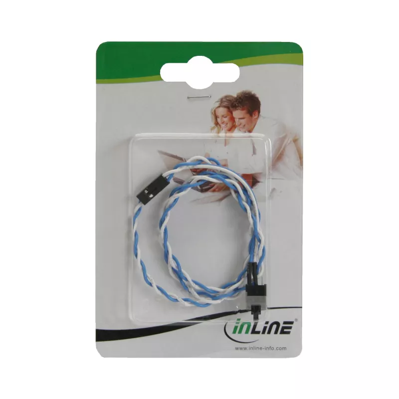 InLine maitinimo atstatymo mygtukas su kabeliu 30 cm InLine 26648A